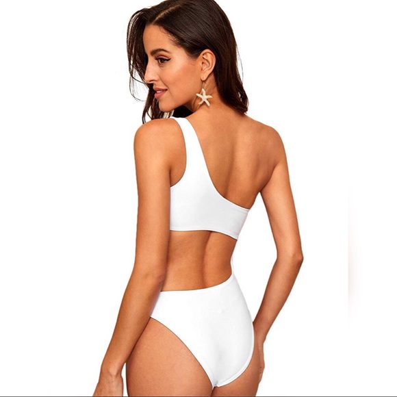 one piece cutout bathing suit - Picture 2 of 3